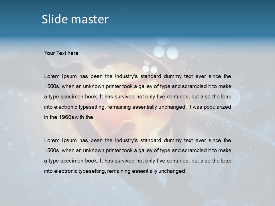 Dna Molecule PowerPoint Template