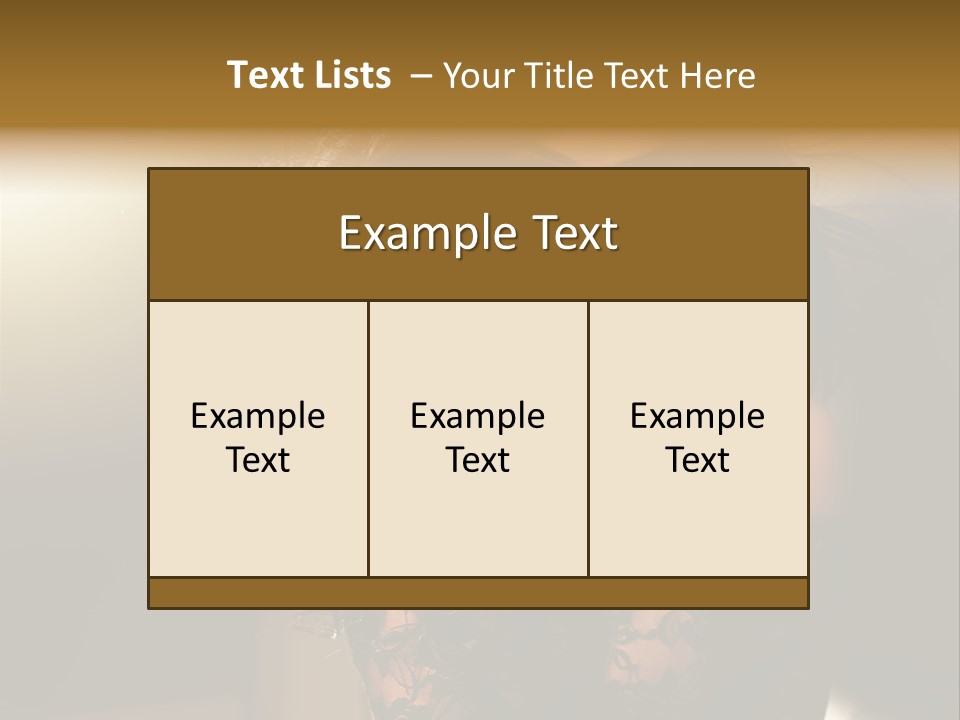 Beautiful Dark Haired Girl In Y Lingerie PowerPoint Template