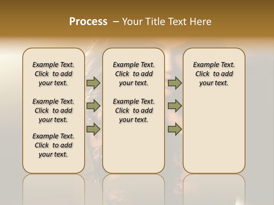 Beautiful Dark Haired Girl In Y Lingerie PowerPoint Template