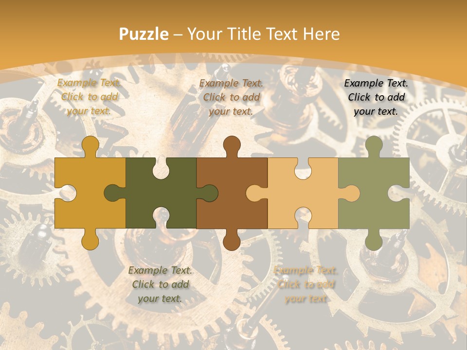 Old Mechanism Background PowerPoint Template