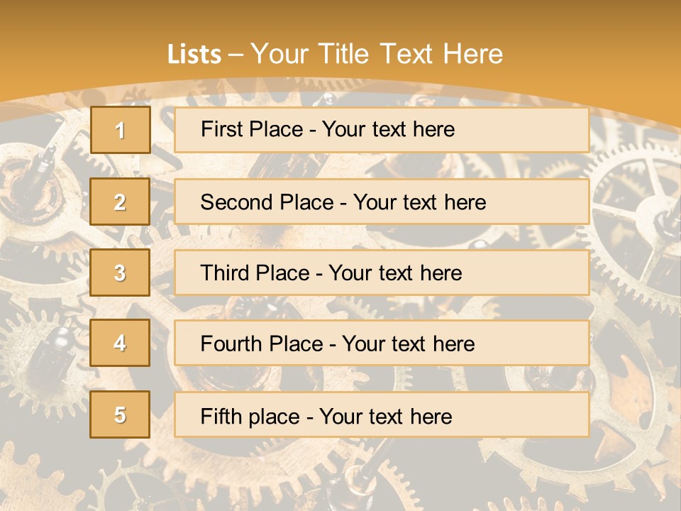 Old Mechanism Background PowerPoint Template