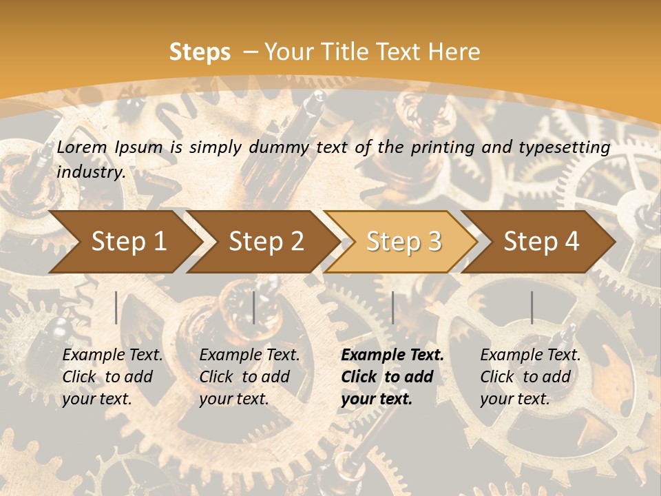 Old Mechanism Background PowerPoint Template