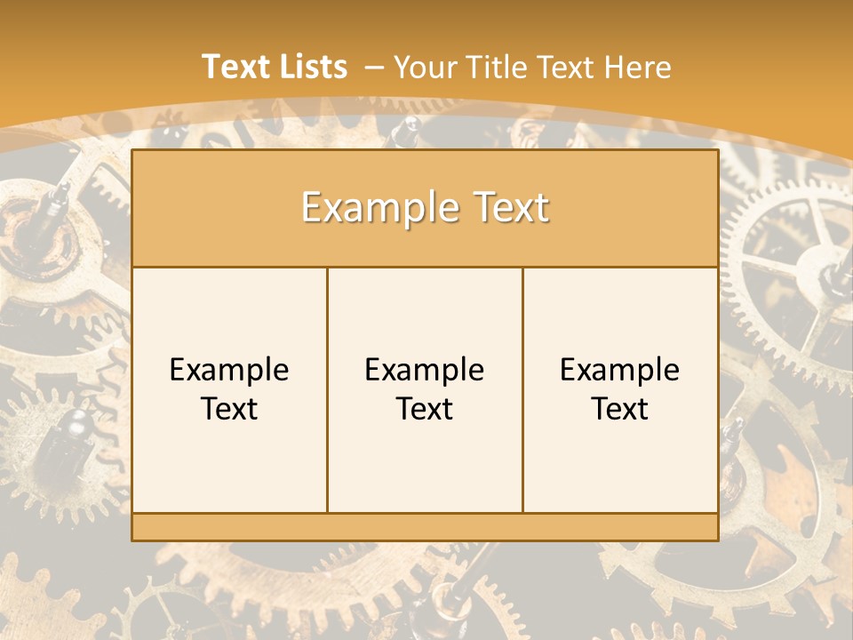 Old Mechanism Background PowerPoint Template