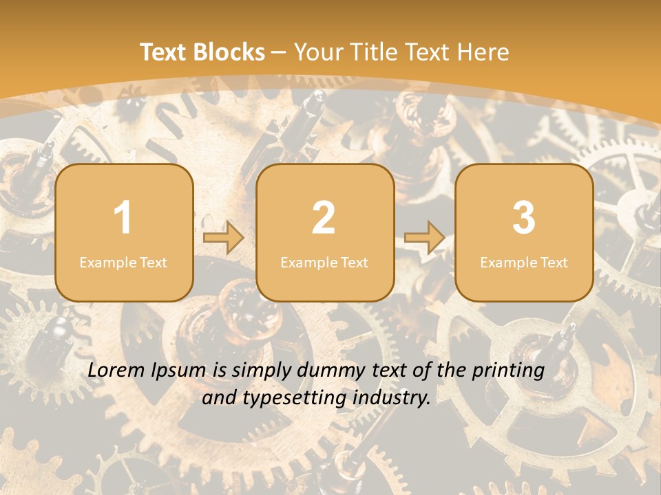 Old Mechanism Background PowerPoint Template