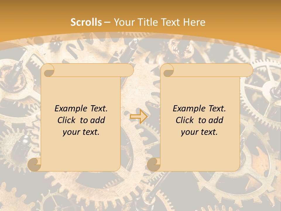 Old Mechanism Background PowerPoint Template