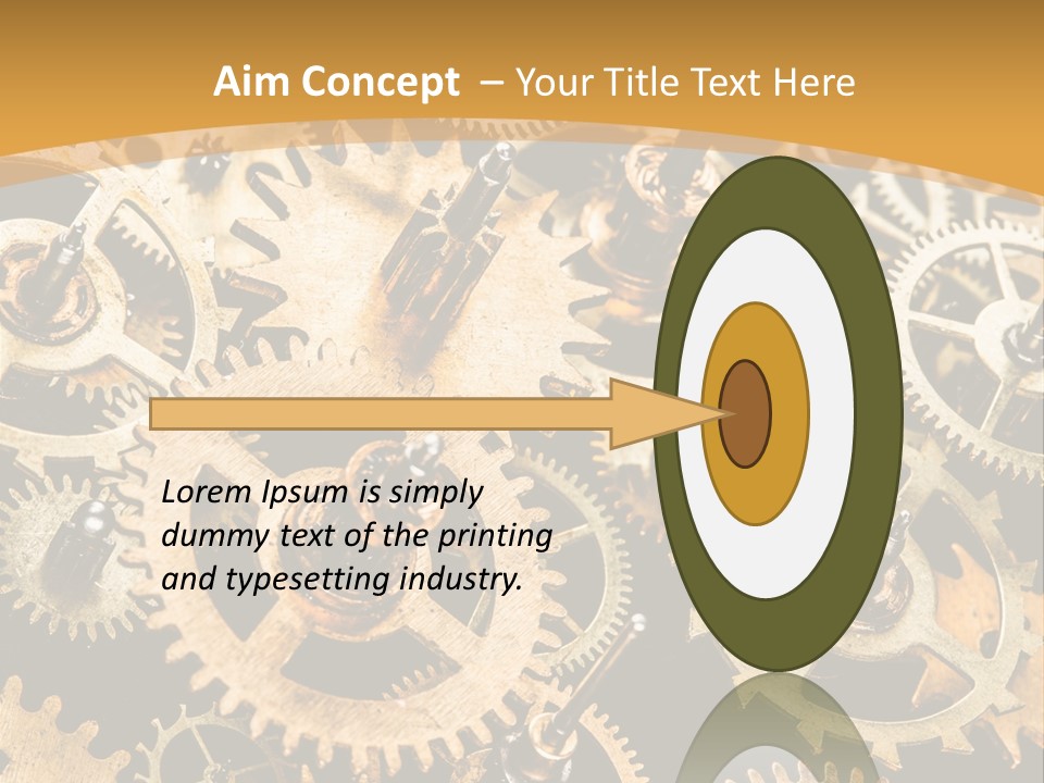 Old Mechanism Background PowerPoint Template