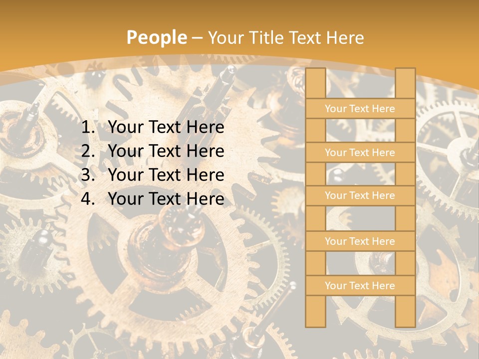 Old Mechanism Background PowerPoint Template