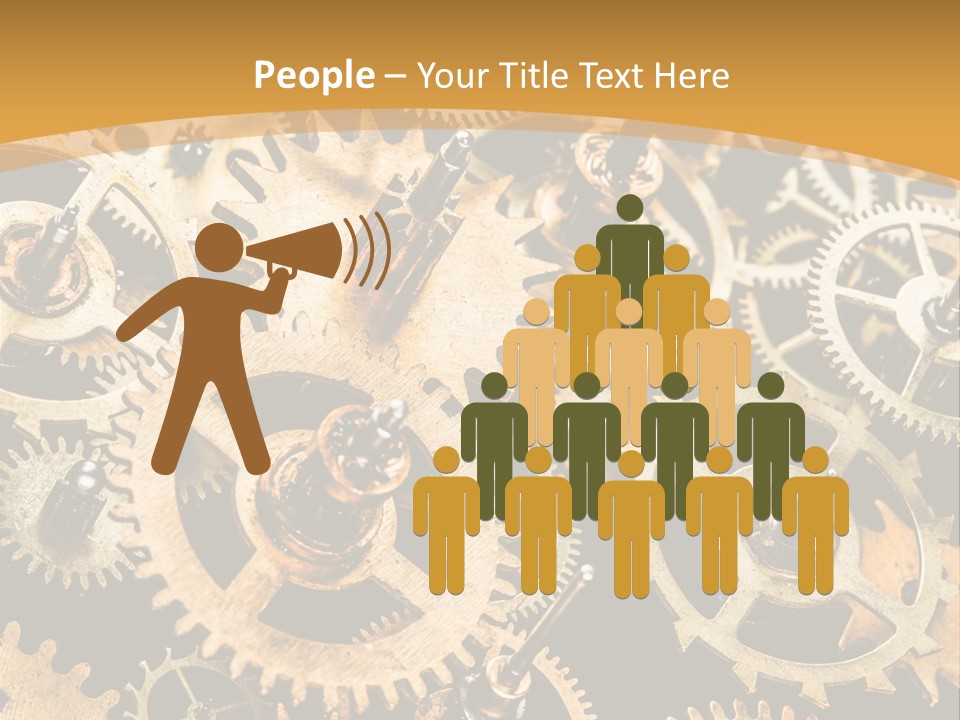 Old Mechanism Background PowerPoint Template