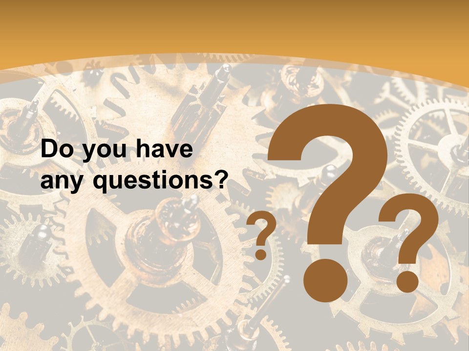 Old Mechanism Background PowerPoint Template