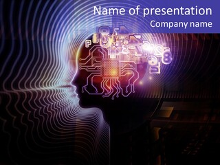 Numbers Of Consciousness PowerPoint Template