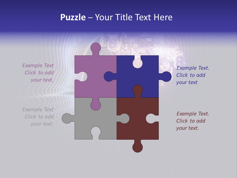 Numbers Of Consciousness PowerPoint Template
