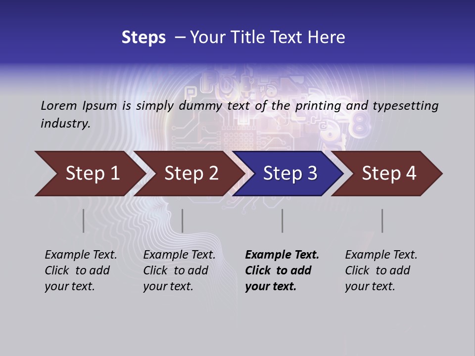 Numbers Of Consciousness PowerPoint Template