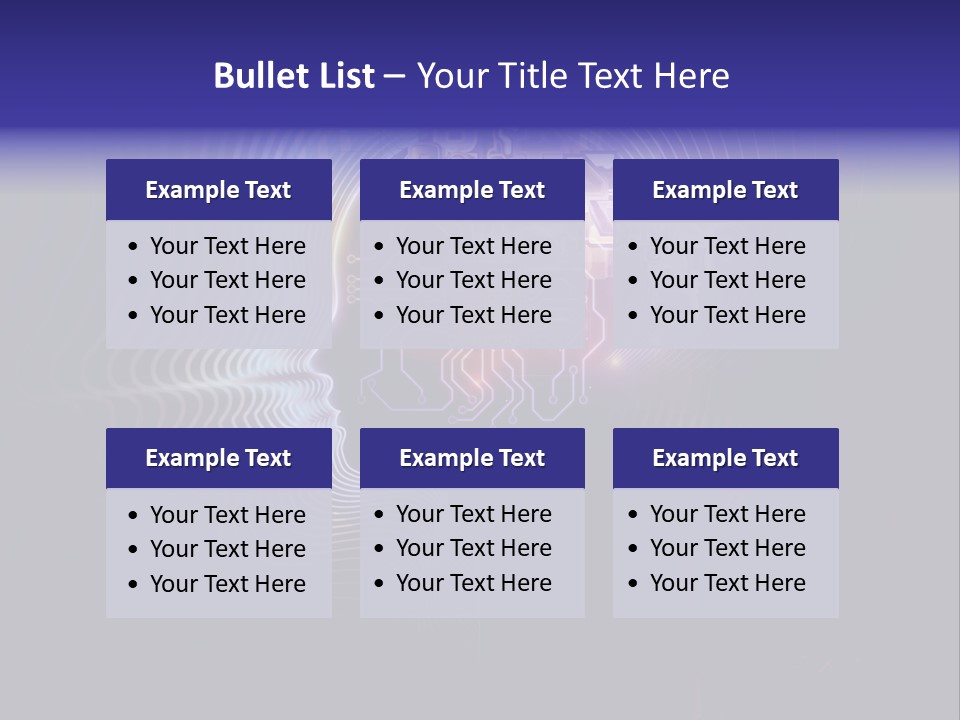 Numbers Of Consciousness PowerPoint Template