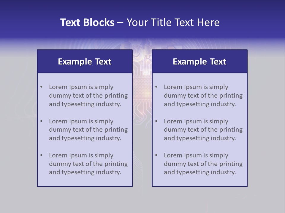 Numbers Of Consciousness PowerPoint Template
