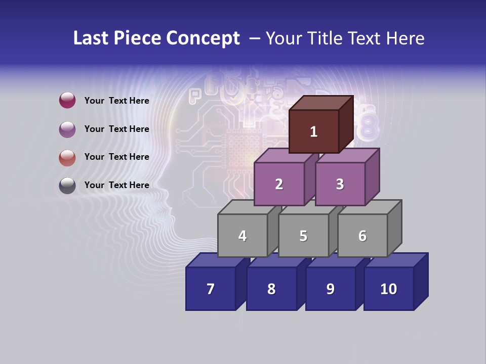 Numbers Of Consciousness PowerPoint Template