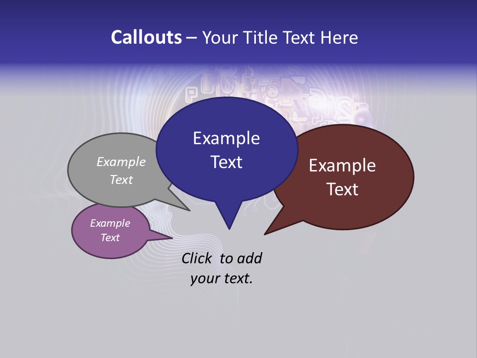 Numbers Of Consciousness PowerPoint Template