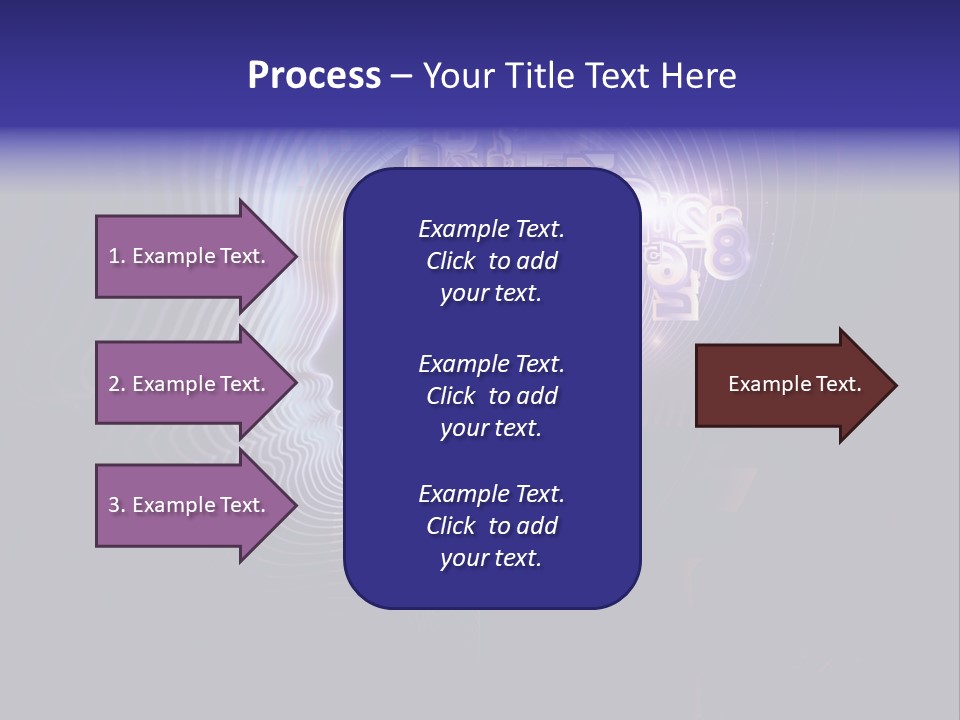 Numbers Of Consciousness PowerPoint Template