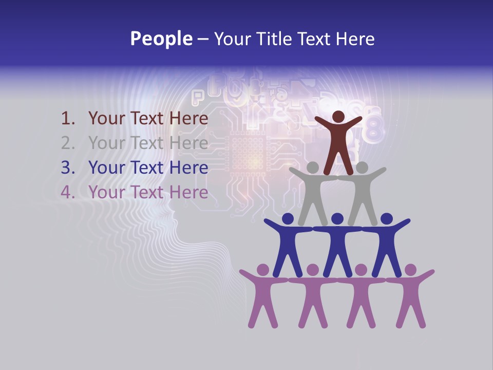 Numbers Of Consciousness PowerPoint Template