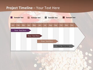 Porridge With Fresh Strawberry PowerPoint Template
