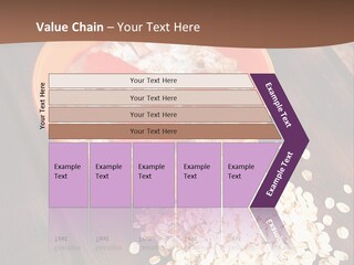 Porridge With Fresh Strawberry PowerPoint Template