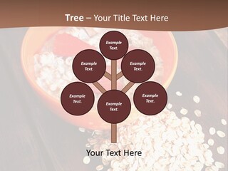 Porridge With Fresh Strawberry PowerPoint Template