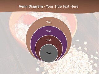 Porridge With Fresh Strawberry PowerPoint Template