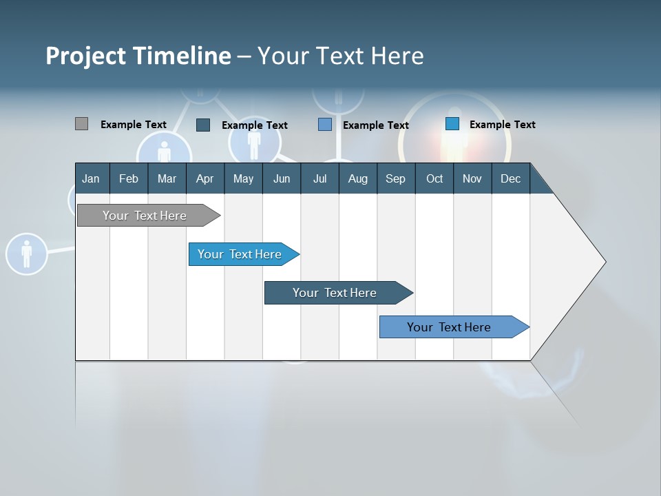 Image Of Female Touching Icon Of Social Network PowerPoint Template