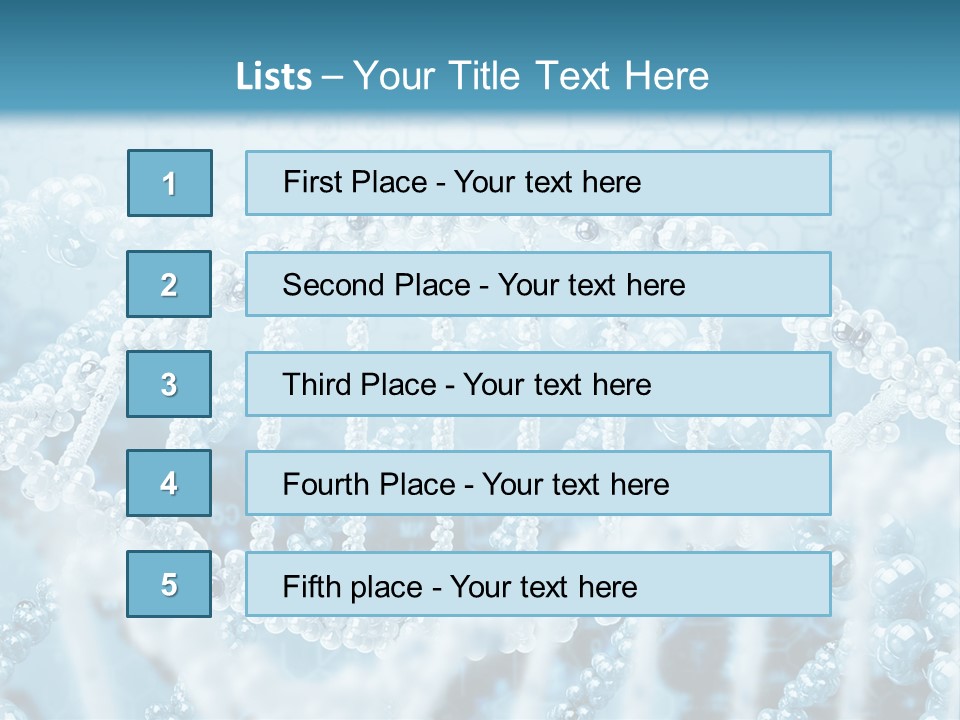 Structure Science Chemistry PowerPoint Template