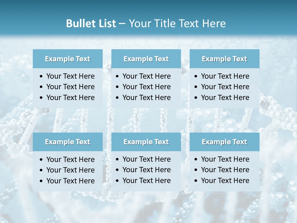 Structure Science Chemistry PowerPoint Template