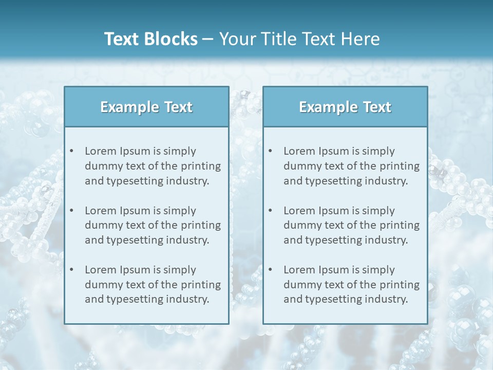 Structure Science Chemistry PowerPoint Template