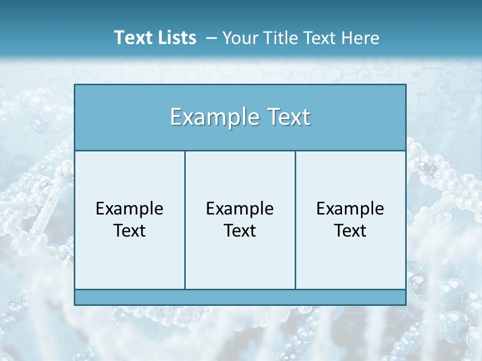 Structure Science Chemistry PowerPoint Template