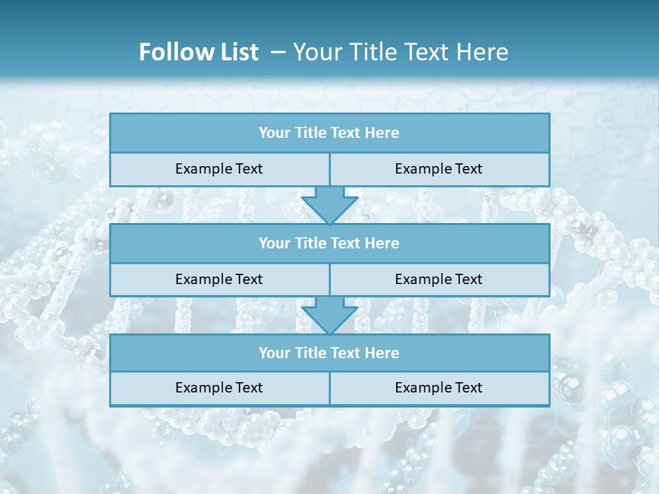 Structure Science Chemistry PowerPoint Template