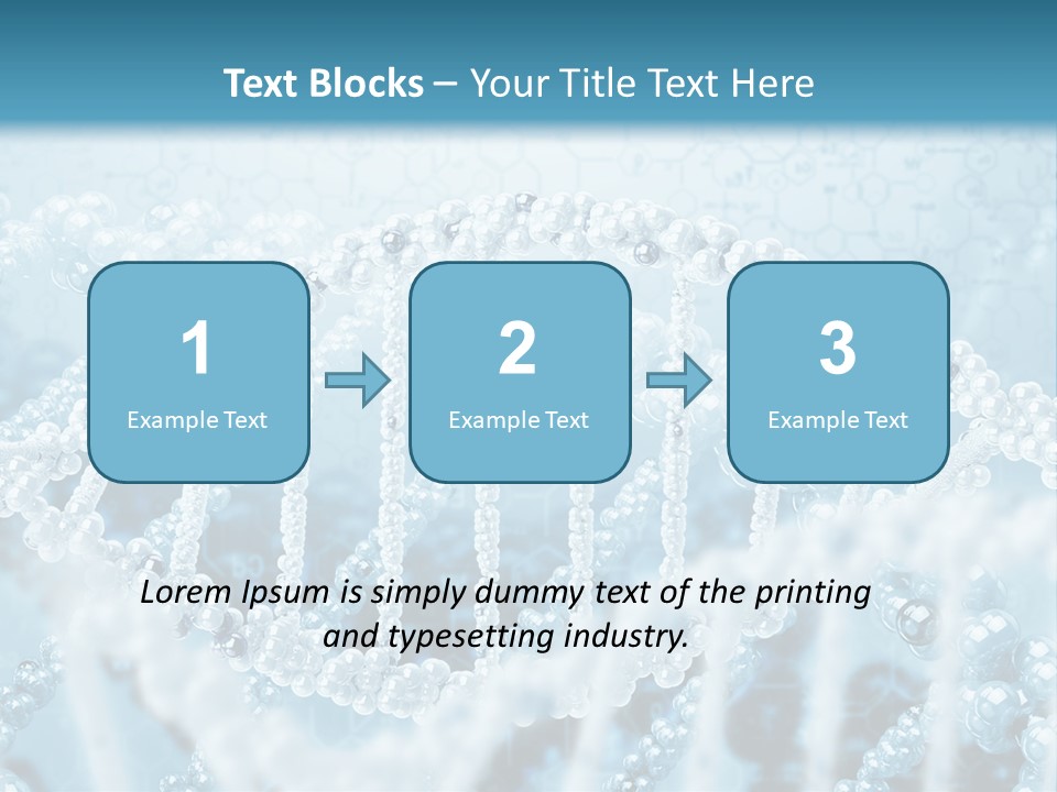 Structure Science Chemistry PowerPoint Template