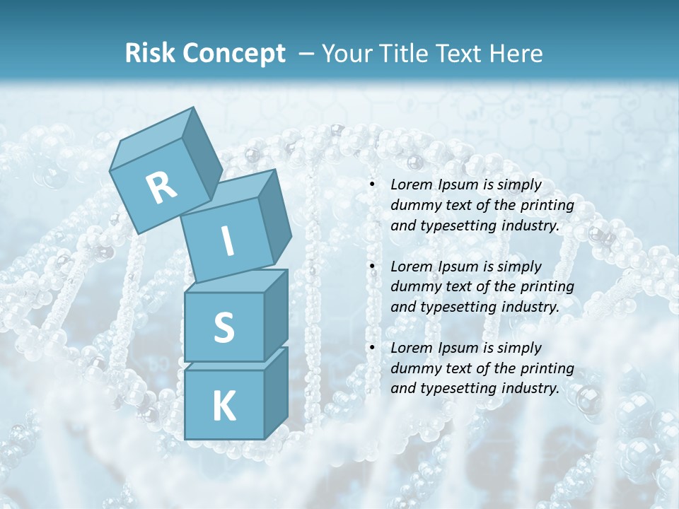 Structure Science Chemistry PowerPoint Template