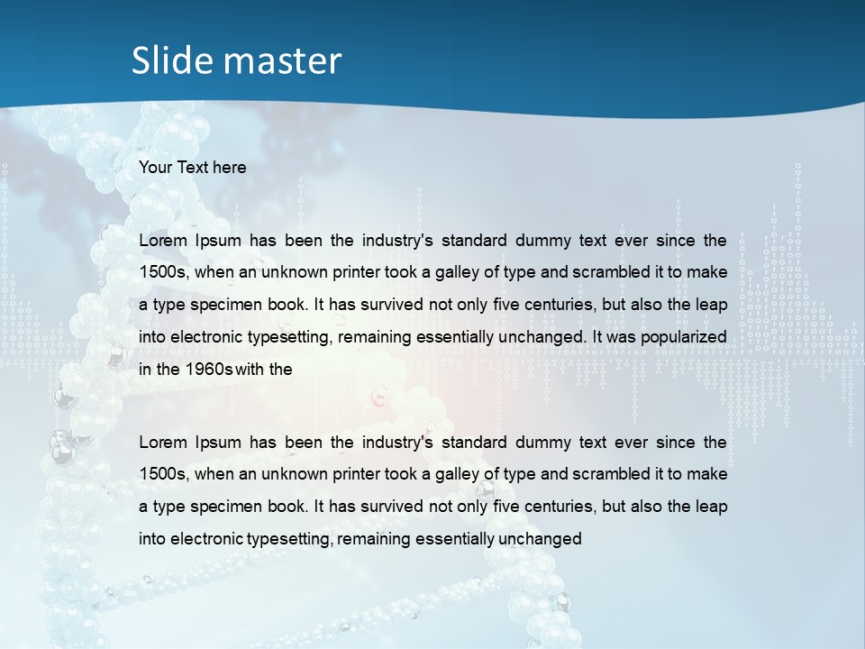 Biotechnology Biochemistry Virus PowerPoint Template