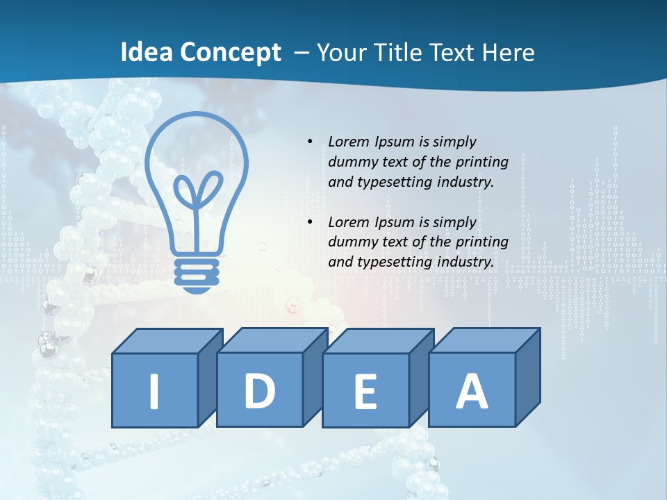 Biotechnology Biochemistry Virus PowerPoint Template