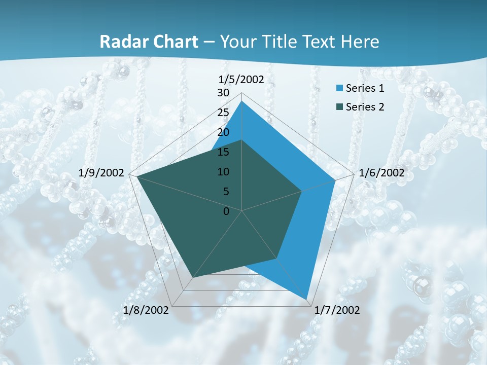 Molecular Code Chain PowerPoint Template