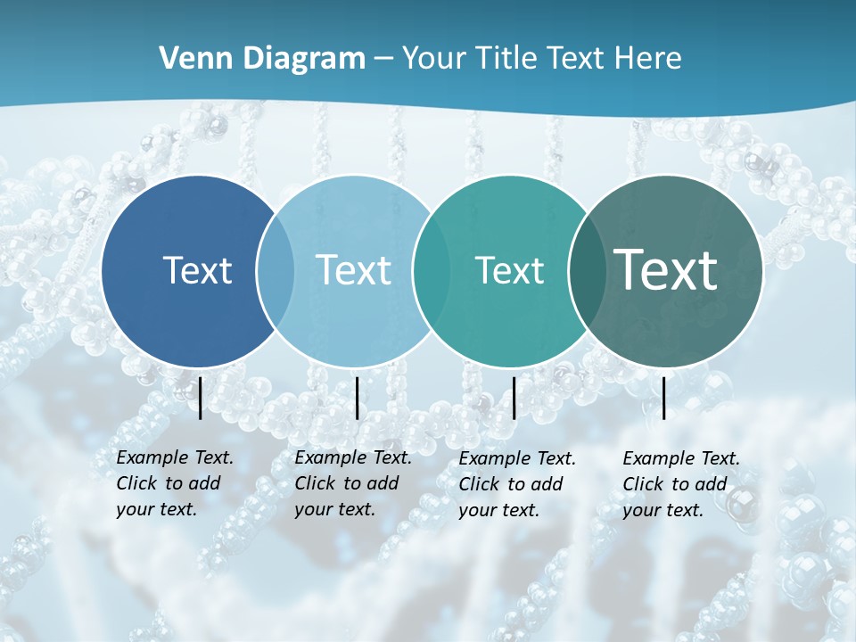 Molecular Code Chain PowerPoint Template