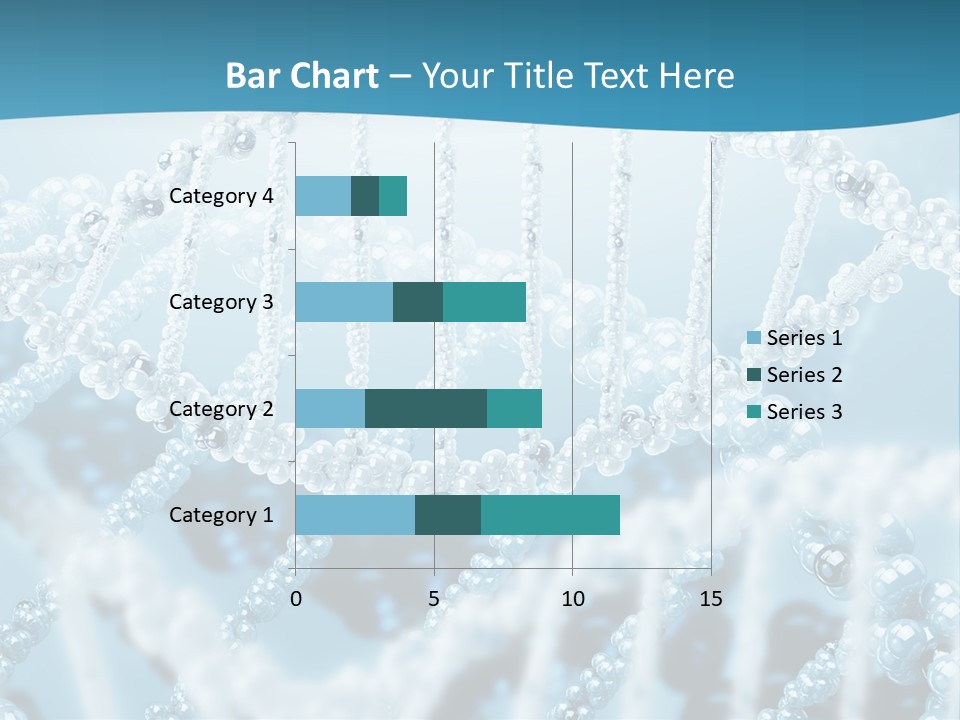 Molecular Code Chain PowerPoint Template