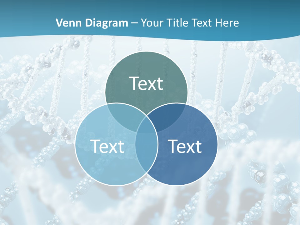 Molecular Code Chain PowerPoint Template