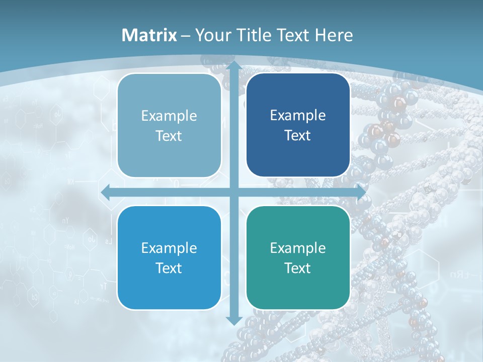 Pattern Strand Evolution PowerPoint Template