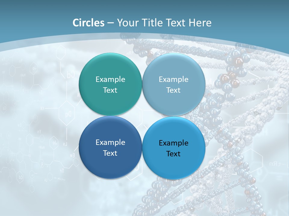 Pattern Strand Evolution PowerPoint Template