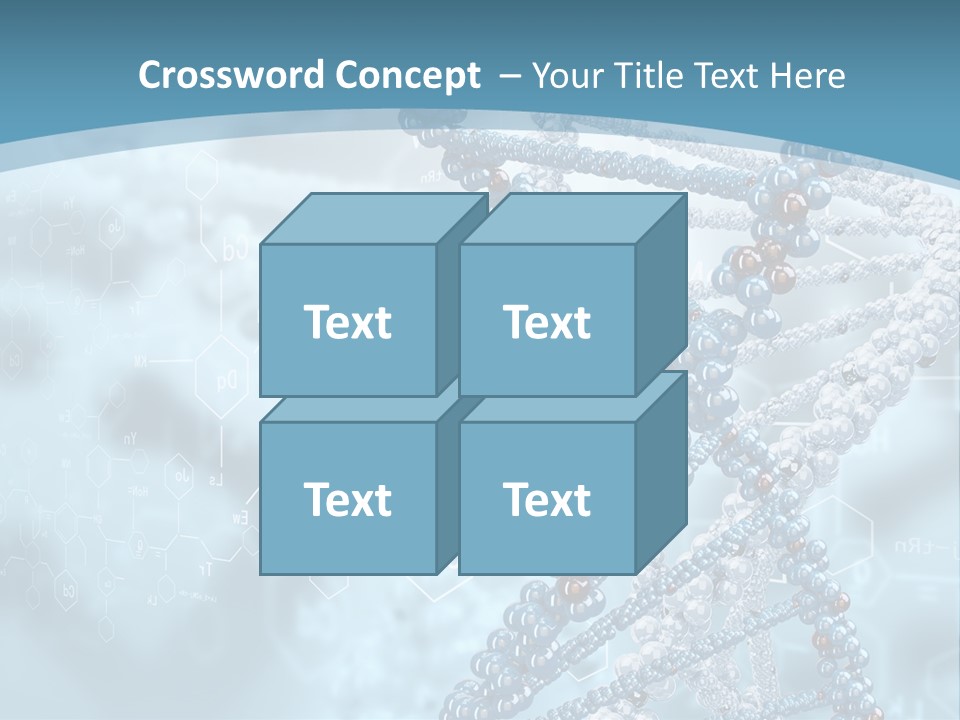 Pattern Strand Evolution PowerPoint Template