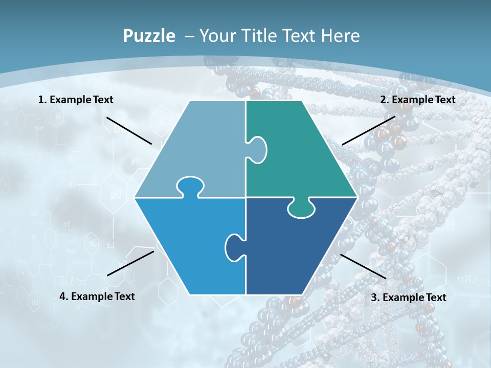 Pattern Strand Evolution PowerPoint Template