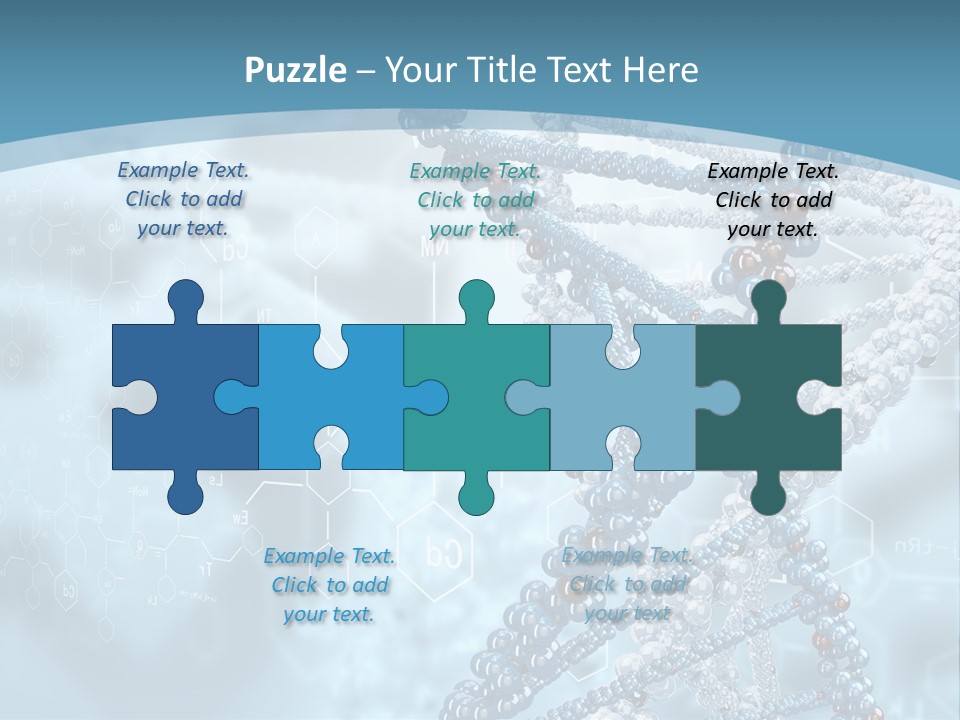 Pattern Strand Evolution PowerPoint Template