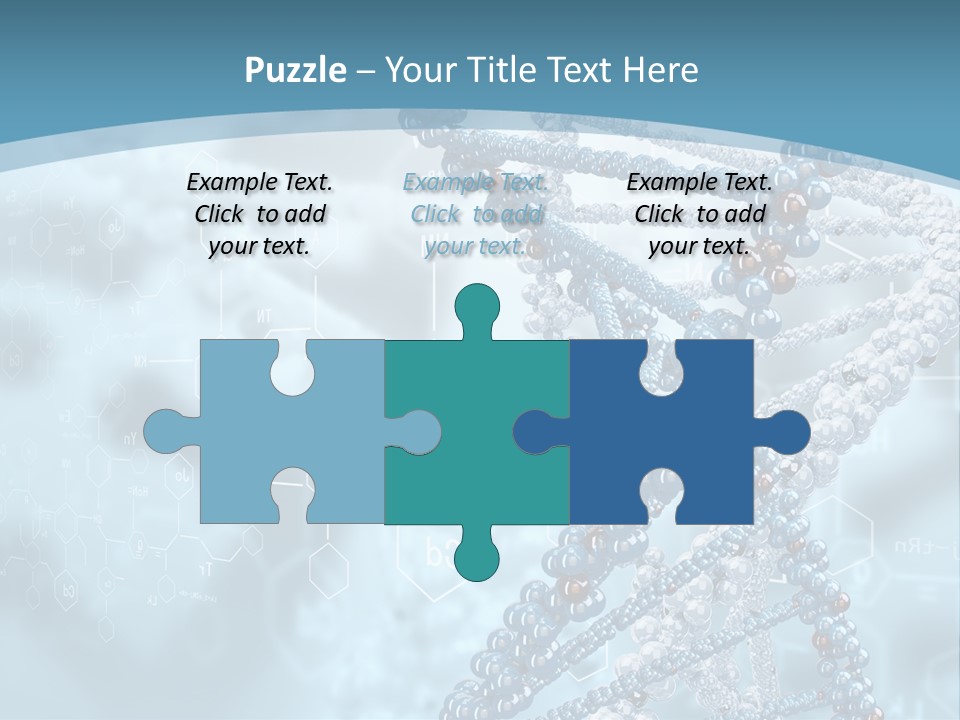 Pattern Strand Evolution PowerPoint Template