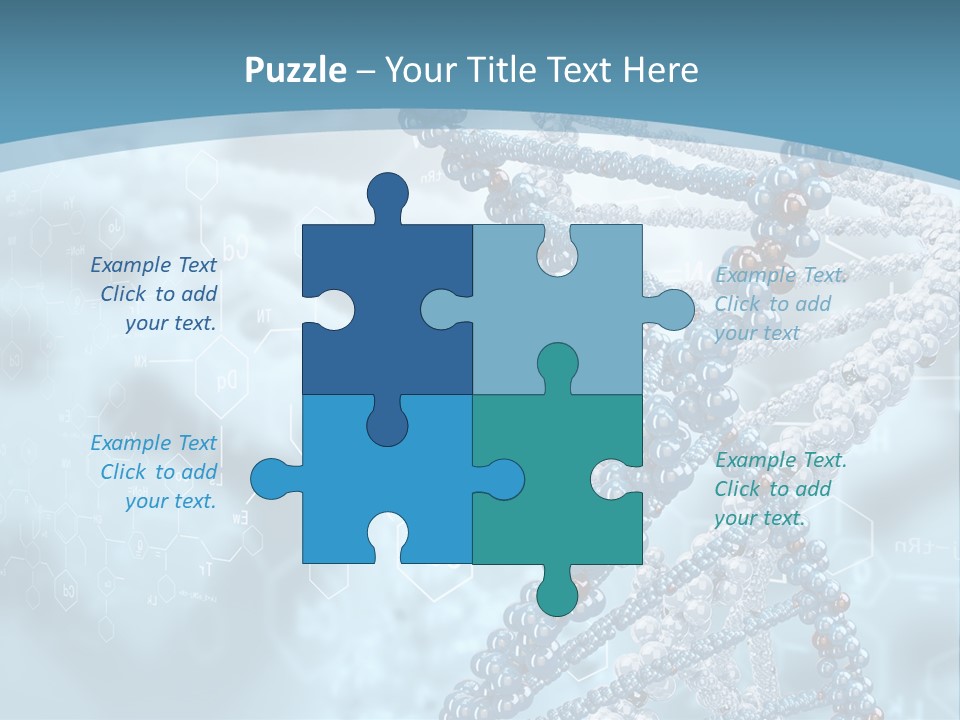 Pattern Strand Evolution PowerPoint Template