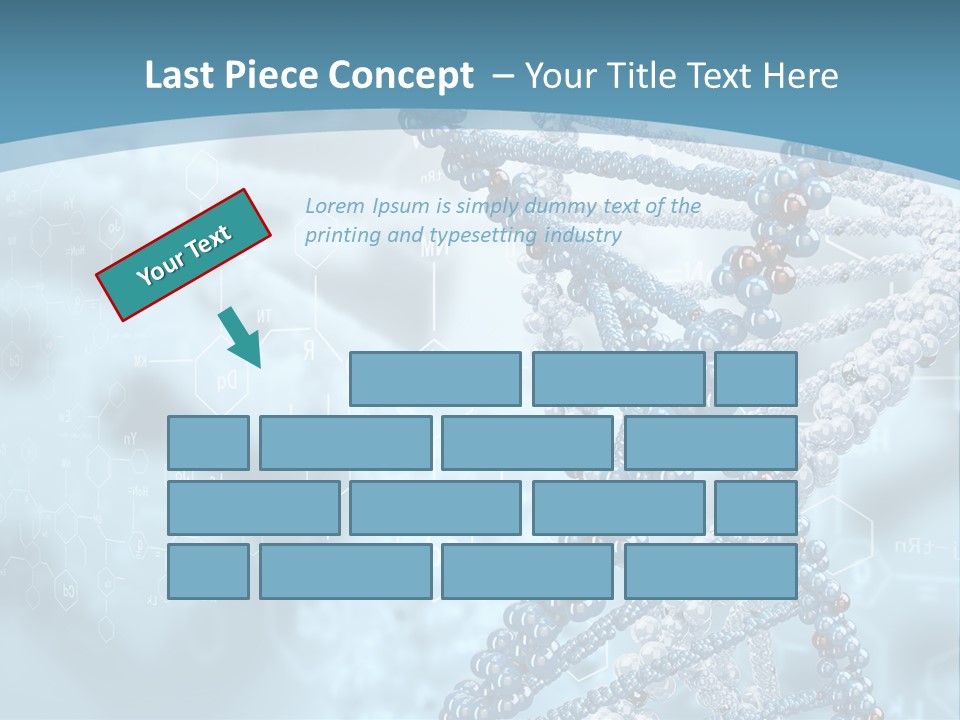 Pattern Strand Evolution PowerPoint Template