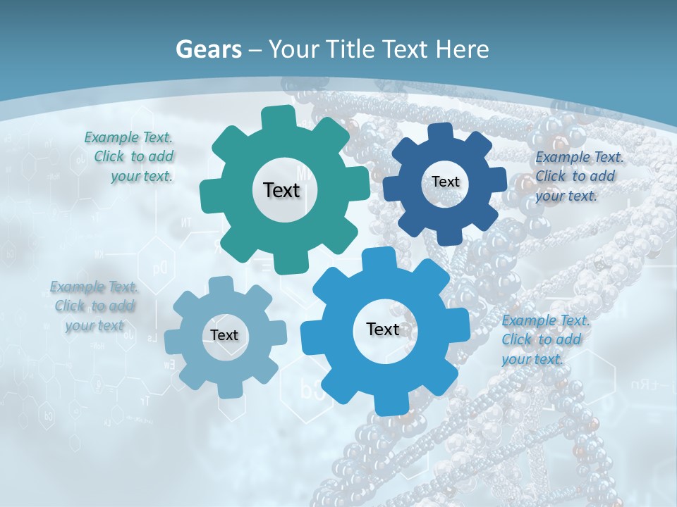 Pattern Strand Evolution PowerPoint Template