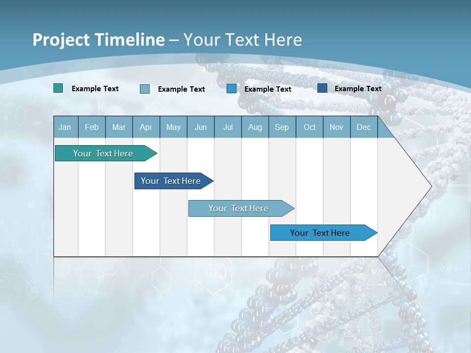 Pattern Strand Evolution PowerPoint Template